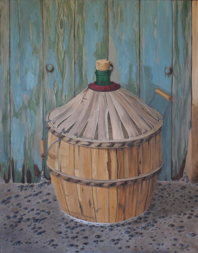 La Dame-Jeanne (74x94) 1000€