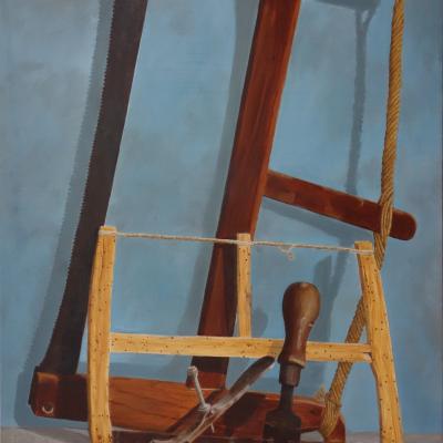 Les scies (40x60) 540€